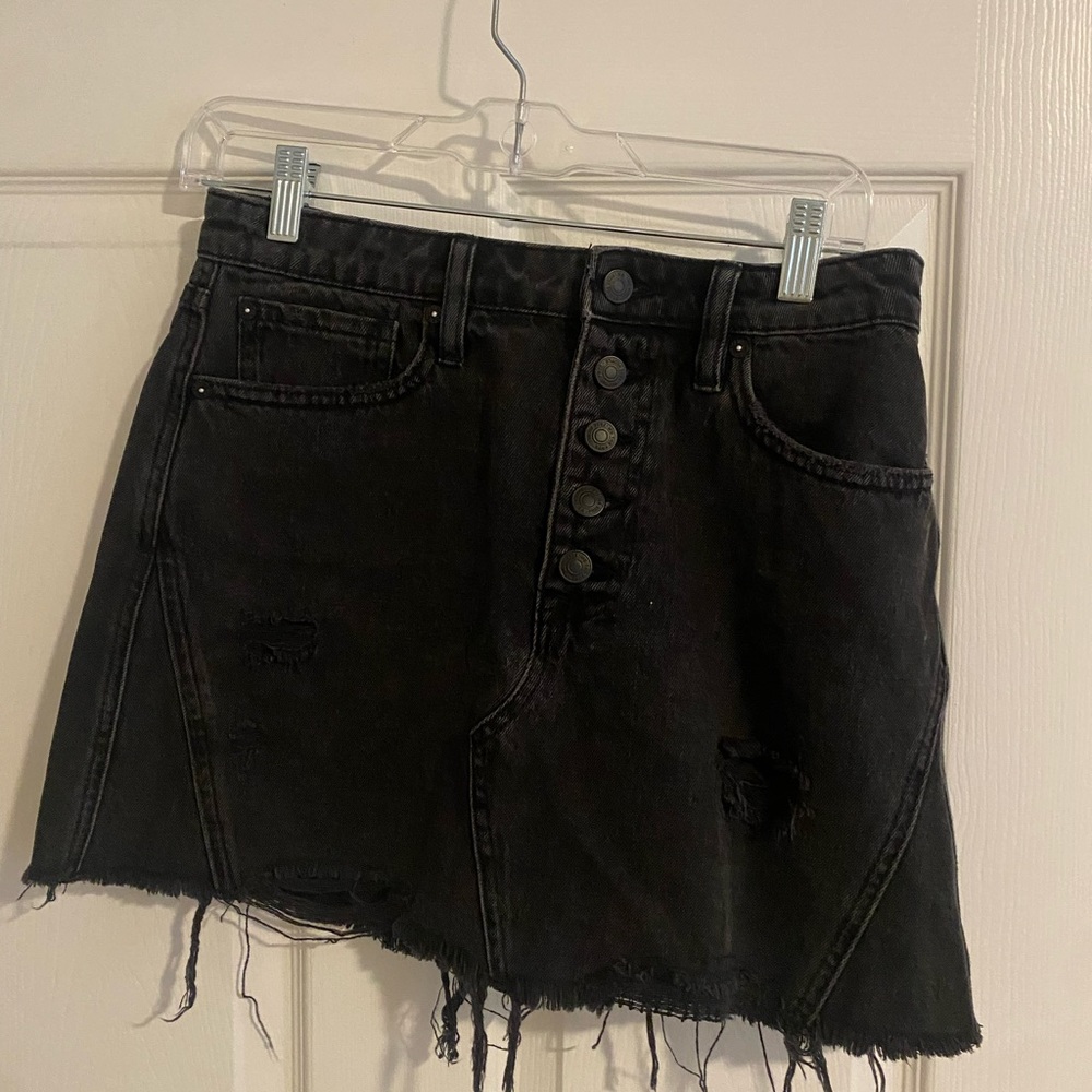 Free people Jean skirt